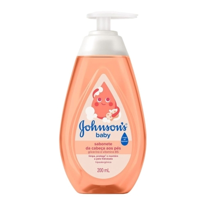 SABONETE LIQUIDO JOHNSONS BABY 200ML
