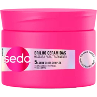Mascara tratamento seda brilho ceramidas 300g