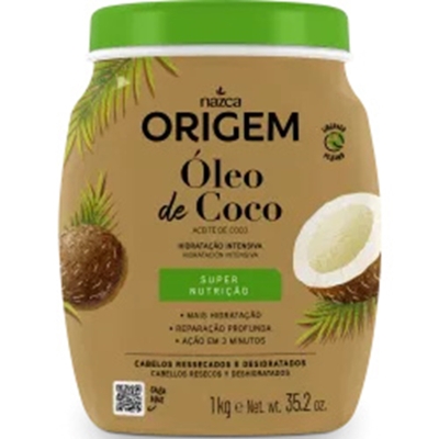 CREME ORIGEM 1KG OLEO DE COCO