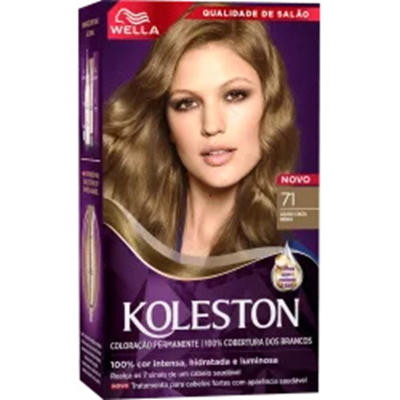 Tint. koleston 71 louro cinza