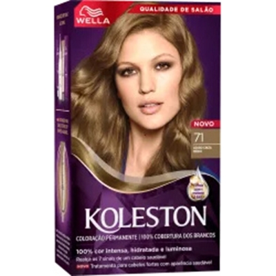 Tint. koleston 71 louro cinza