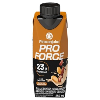 Whey piracanjuba zero lactose amendoas 250ml