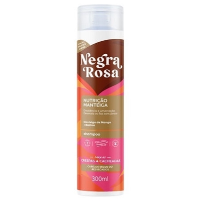 Negra rosa shampoo nutricao 300ml