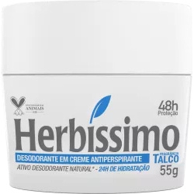 Cr. herbisimo 55g talco , cr herbissimomentol c55 gr