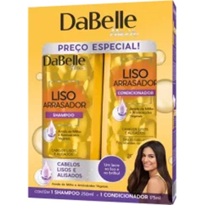 Sh. dabelle 250ml+ cond 175ml liso arrasador