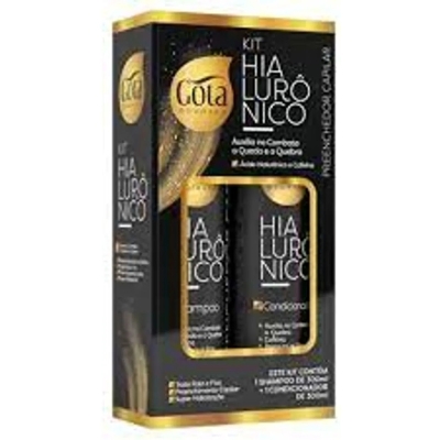 SHAMPOO GOTA DOURADA 300ML OLEO DE COCO/RICINO