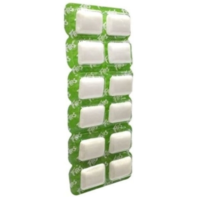 Chiclete flics 204g un - hortela