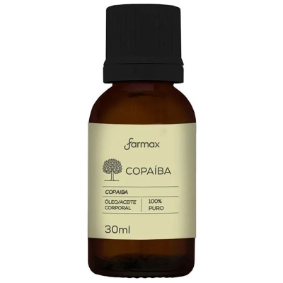 Oleo corporal puro copaiba 30ml 