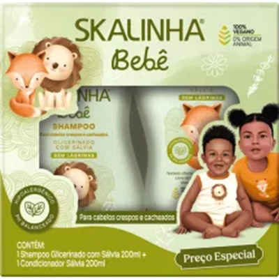 Kit skala sh+cond salvia skalinha bebe 200ml 23734