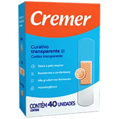 Curativo cremer 40und transparente