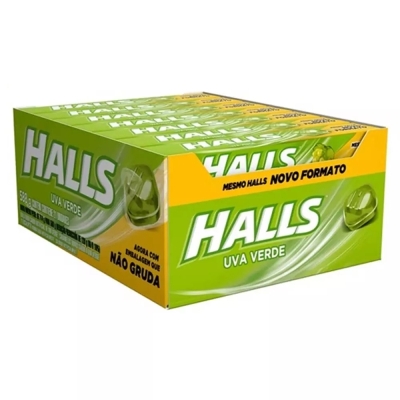 DROPS HALLS COM 10UNI UVA VERDE