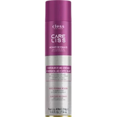 Secante de esmalte care liss spray 400ml, care liss oleo cravo 400 ml