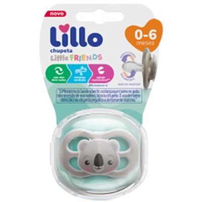 CHUPETA LILLO LITTLE FRIENDS 638101 N.1 SIM SL NEUTRA