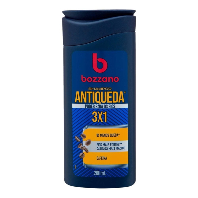 Shampoo bozzano 200ml antiqueda un qtd.