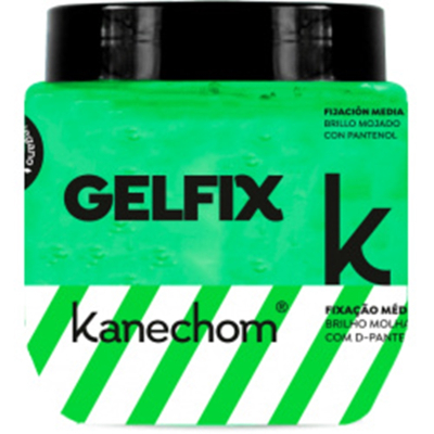 Gel fixador kanechomn verde 2, kanechom gel fix brilho molhado verde 230 gr