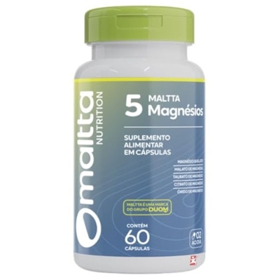 5 MAGNESIOS DUOM COM 60 CAPSULAS 