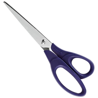 TESOURA HOBBY MUNDIAL 164-N5 EASY CUT AZUL