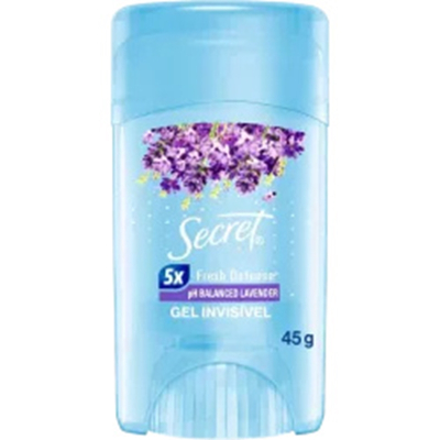 Des. secret gel stick 045g ph balanced lavender