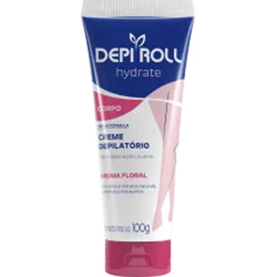 Cr. depiroll depilatorio corp, roll cr dep floral 100g