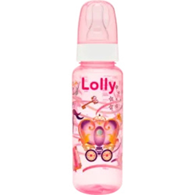Mamadeira lolly color 240ml c1670-01 red rosa, mamad color 240ml rosa ref 167001