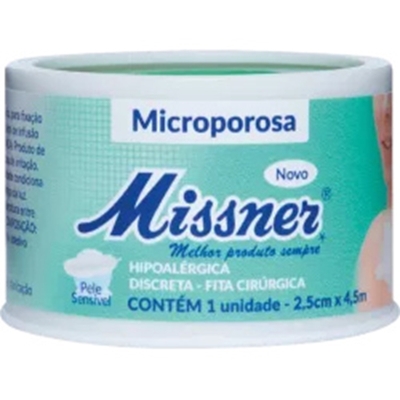 FITA MICREME 2,5CM X 4,5M MISSNER