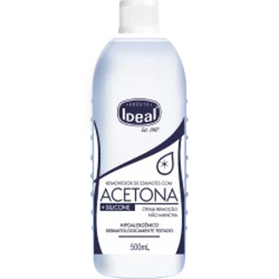 Acetona ideal 500ml , ideal 500ml