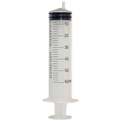 SERINGA 60ML SEM AGULHA SLIP DESCARPACK