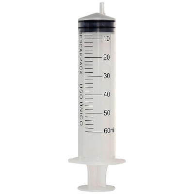 SERINGA 60ML S/AGULHA SLIP DESCARPACK