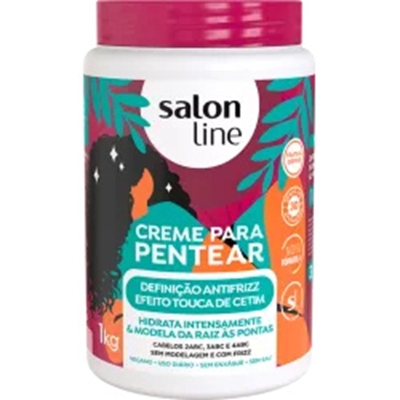 CREME DE PENTEAR SALON LINE 1KG DEFINICAO ANTIFRIZZ
