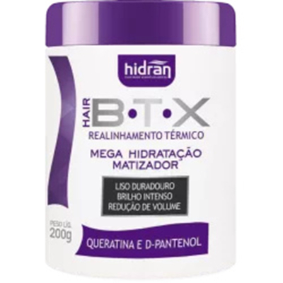Botox hidran hair 200g mega hidratacao matizador