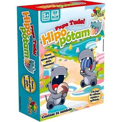 JOGO PAPA TUDO HIPOPOTAMO ART BRINK REF ZB912