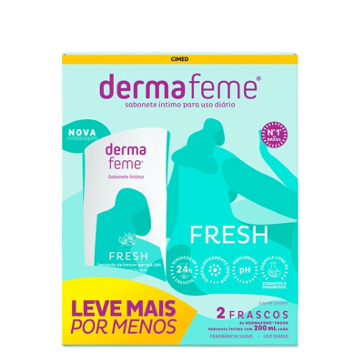 Kit dermafeme fresh fr 2 x 200 ml