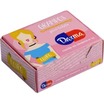 Grampo darma n.05 loiro, darma