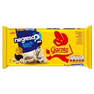 Chocolate garoto 080g negresco