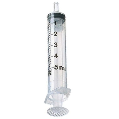 Seringa 5ml bd plastipak com