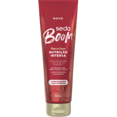Cond. seda 250ml boom nutricao intensa *