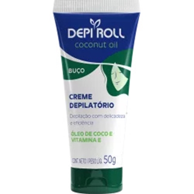 CREME DEPILATORIO BUCO DEPIROLL OLEO COCO 50G