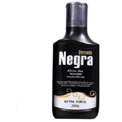 POMADA NEGRA PARA MASSAGEM 200G