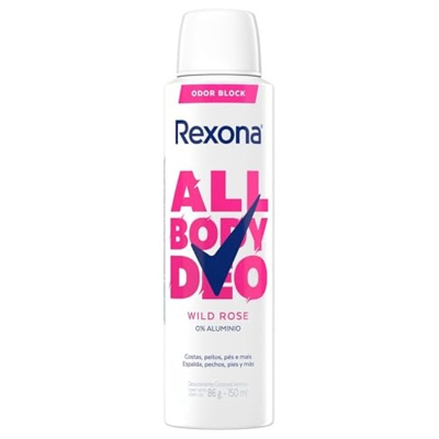 Des. rexona all body aer 150ml wild rose* *