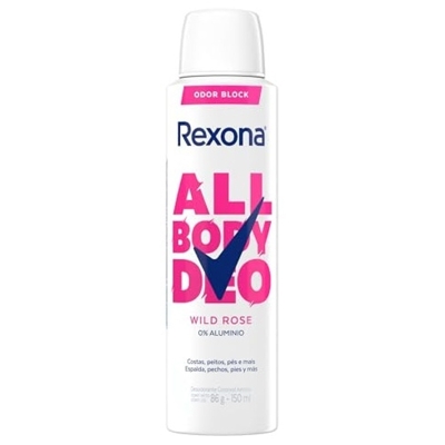 Des. rexona all body aer 150ml wild rose* *