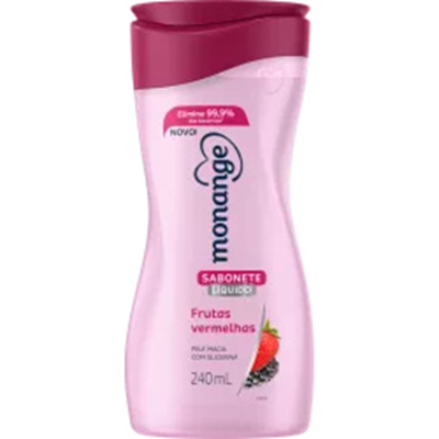 Sab. liq. monange frutas verm 240ml