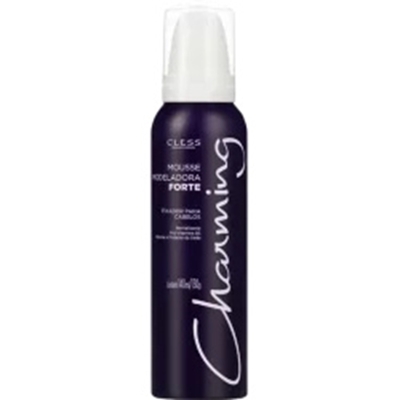 MOUSSE MODELADORA CHARMING 14, SPRAY FIXA FORTE 140M