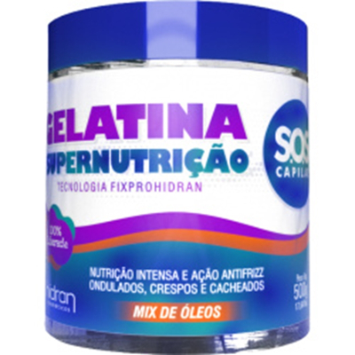 Gelatina sos hidran 500g supernutricao 