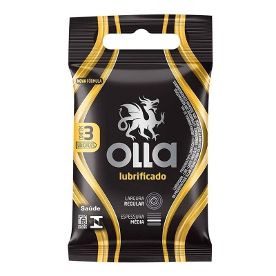 PRESERVATIVO OLLA LUBRIFICADOS COM 03