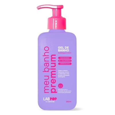 GEL BANHO LABOTRAT 240ML BUBBLEGUM WITCHUPETA 