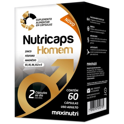 Nutricaps testo max 60 caps