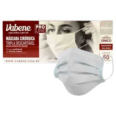 Mascara tnt tripla branca c/50un - vabene