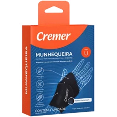 MUNHEQUEIRA AJUSTAVEL PRETO UNICO NEO CREMER