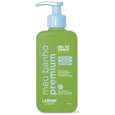 Gel banho labotrat 240ml green breeze *