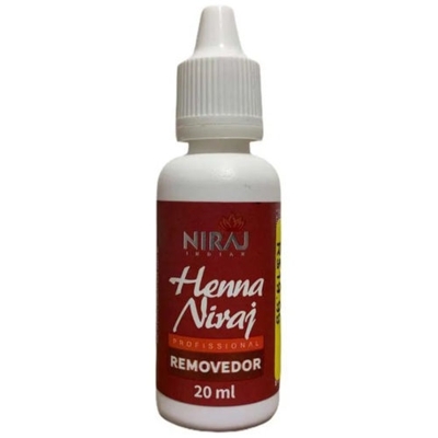 REMOVEDOR DE HENNA NIRAJ 20ML